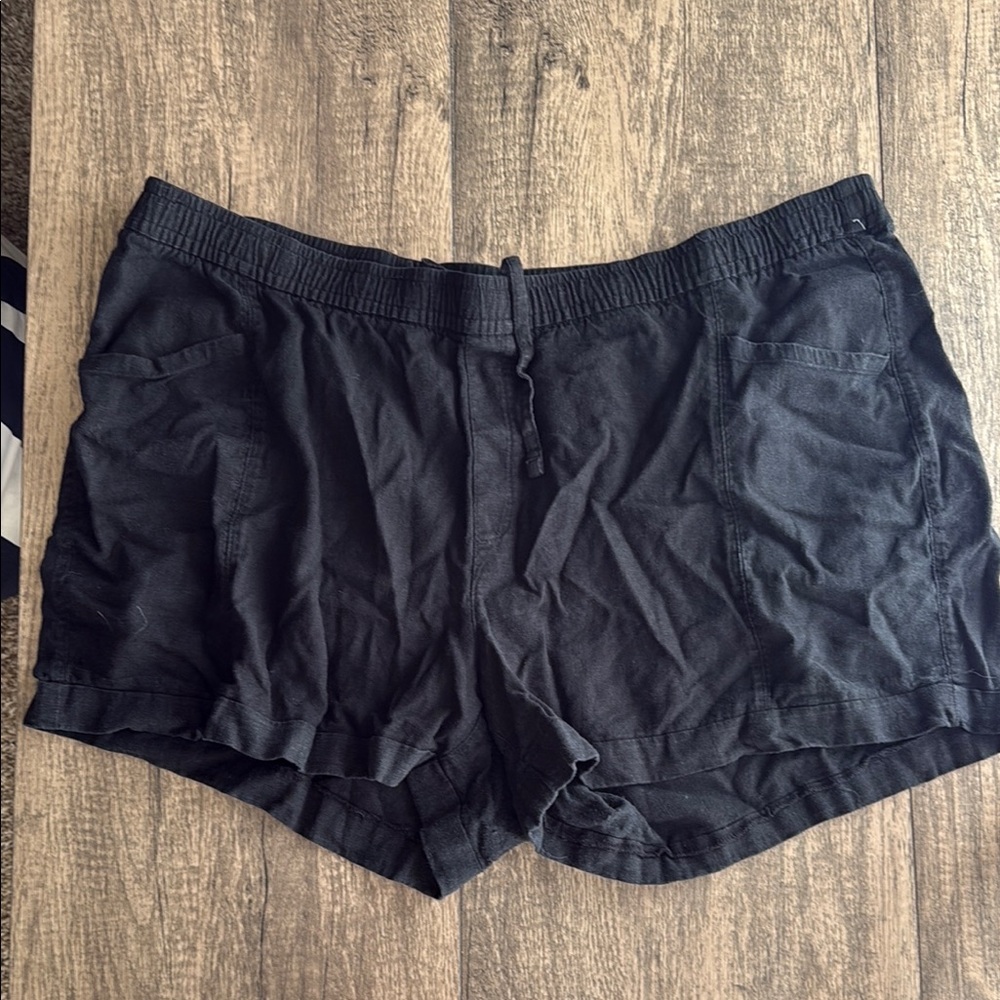 Old Navy High Waist Black Shorts